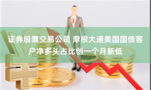 证券股票交易公司 摩根大通美国国债客户净多头占比创一个月新低
